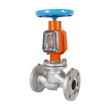 Válvula globo de oxigênio