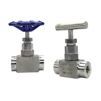 Válvula de agulha de rosca